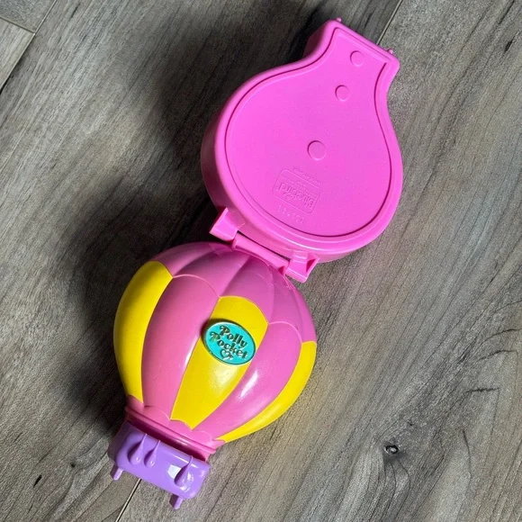 Rare Vintage Polly Pocket - Up up & Away - compact only - Picture 11 of 11